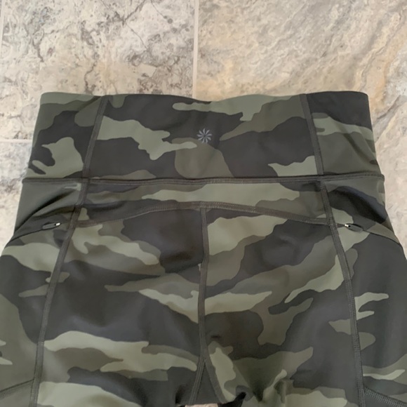 Athleta Camo Contender 7/8 Tights - Picture 3 of 5